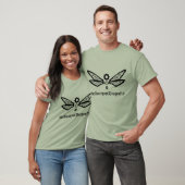 het AmethystDragonfly-dragonfly Basic-logo T-shirt (Unisex)