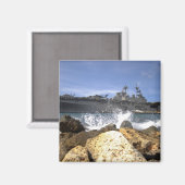 Het amfibieschip USS Kearsarge Magneet (Voorkant / Achterkant)