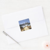 Het amfibieschip USS Kearsarge Vierkante Sticker (Envelop)