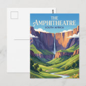 Het Amphitheater Zuid-Afrika Briefkaart (Voorkant / Achterkant)