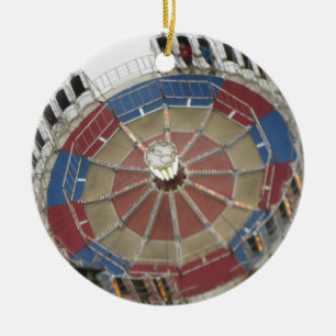 Het Amusment Park Roundup Keramisch Ornament