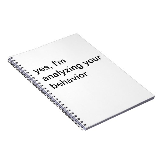 Het analyseren van Uw Notitieboek van het Gedrag (Rechterzijde)