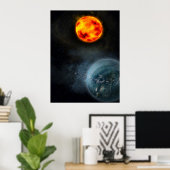het andere Poster van het sterrenstelsel (Thuiskantoor)