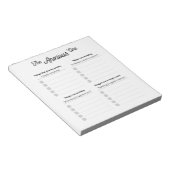 Het angstige één Blocnote (Schuin)