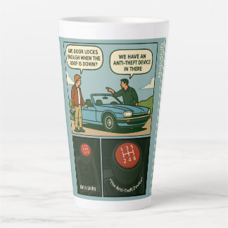 Het Antidiefstalapparaat (Stuur Schakeling) Latte Mok