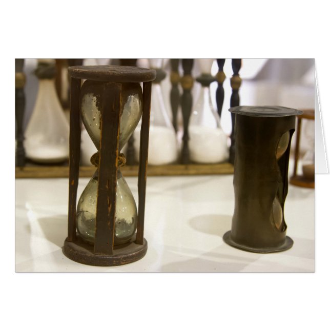 Het antiek Glas van het Uur (Voorkant Horizontaal)