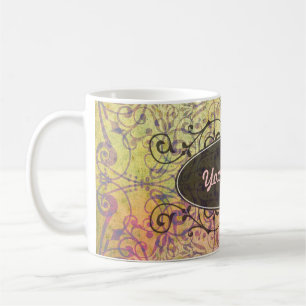Het Antiek Patroon van het Ornament van ARTs voor Koffiemok