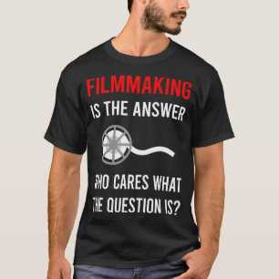 Het Antwoord Filmmaken Filmmaker Film Maken T-shirt