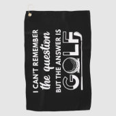 Het antwoord is Golf Golfhanddoek (Voorkant)