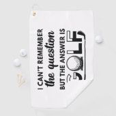 Het antwoord is Golf Golfhanddoek (Insitu)