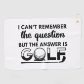 Het antwoord is Golf Golfhanddoek (Horizontaal)