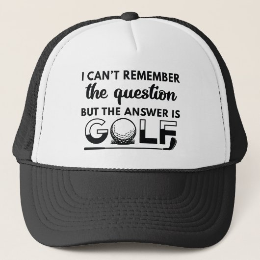 Het antwoord is Golf Trucker Pet (Voorkant)