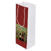 Het antwoord op rood of wit is ja-wijn Canvas tas Wijn Cadeautas (Voorkant Gekanteld)