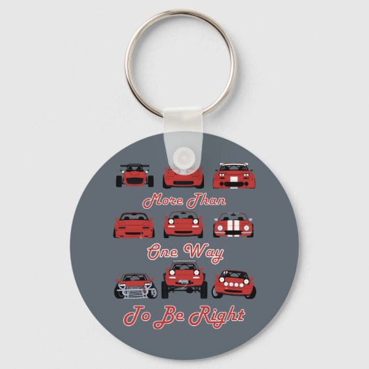 Het antwoord sleutelhanger (Voorkant)