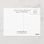 Het antwoord van Amerika! Productie Briefkaart (Achterkant)