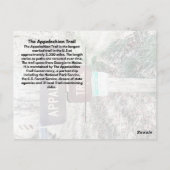 Het Appalachian Trail Briefkaart (Achterkant)