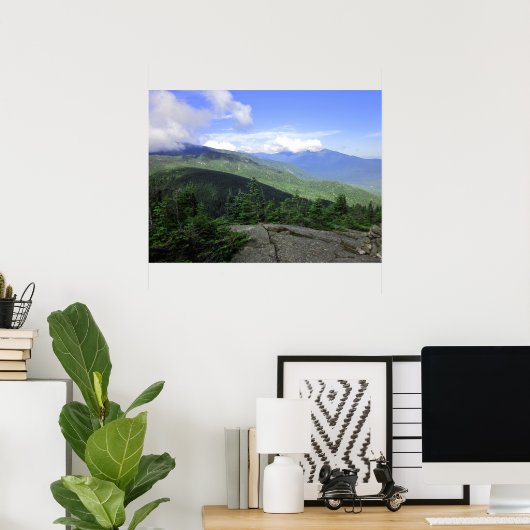 Het Appalachian Trail, NH Poster (Thuiskantoor)