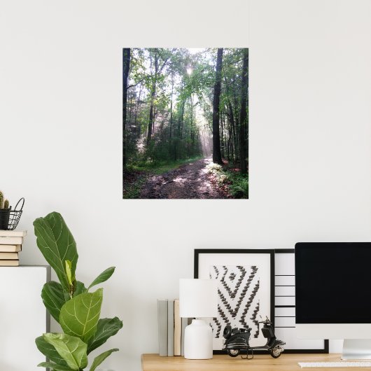 Het Appalachian Trail, PA Poster (Thuiskantoor)