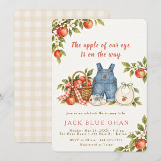 Het Appel van onze Oog Herfst Baby Shower voor Jon Kaart