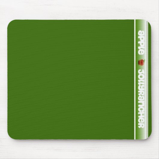 Het Apple JollyRancher Project Mousepad Muismat (Voorkant)