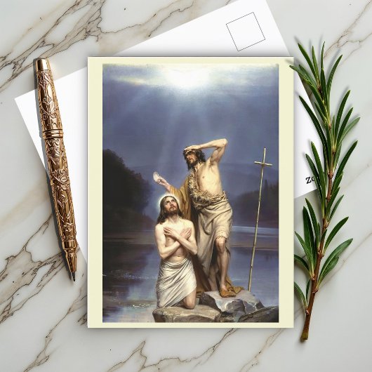 Het aptisme van Christus Briefkaart