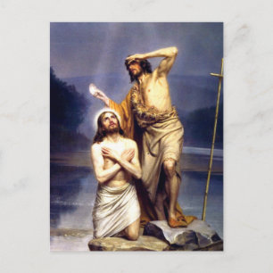 Het aptisme van Christus Briefkaart