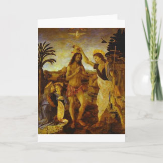 Het aptisme van Christus Kaart