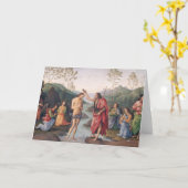 Het aptisme van Christus Kaart (Gele Bloem)