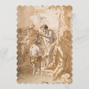 Het aptisme van Jezus Christus Kaart