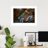 Het aquarium van de Baltimore Poster (Thuiskantoor)