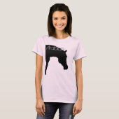 Het Arabisch paard T-shirt (Voorkant volledig)
