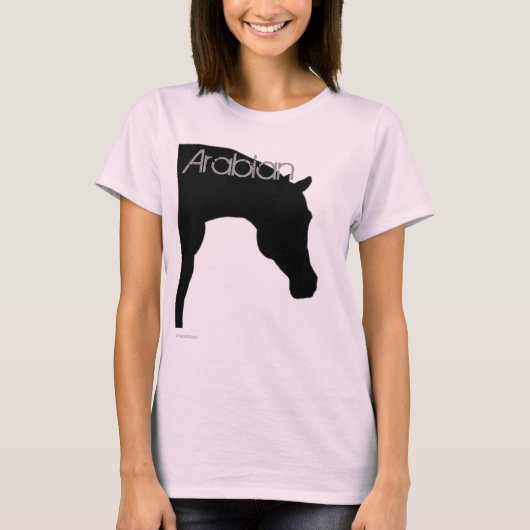 Het Arabisch paard T-shirt (Voorkant)