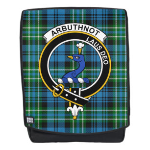 Het Arbuthnott Jacht Clan Crest Tartan Plaid Rugtassen