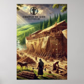 Het Ark Papier van Noach Poster (Voorkant)