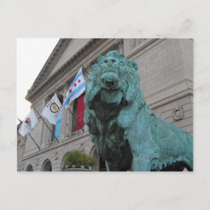 Het Art Institute Lion Briefkaart