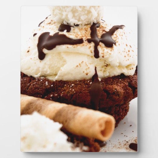 Het Art. van de Chocolade van de Douche van de Fotoplaat (Voorkant)