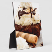 Het Art. van de Chocolade van de Douche van de Fotoplaat (Zijkant)
