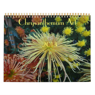 het Art. van de Chrysant van 0 2013 Kalender