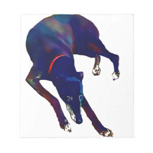 Het Art. van de windhond Notitieblok