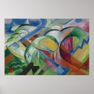 Het Art. van Franz Marc Poster