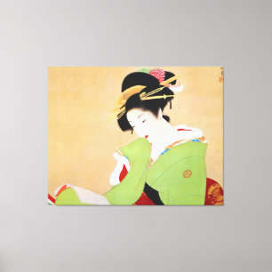Het art. van Shoen van Uemura Canvas Afdruk