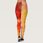 Het artistieke pallet leggings (Achterkant)