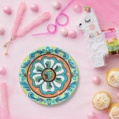 Het Assyrische King Paper Bord (Feest)