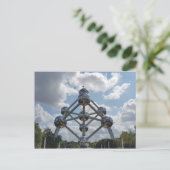 Het Atomiumgebouw, Brussel, België Briefkaart (Staand voorkant)