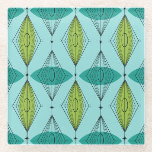 Het atoom Onderzetter van het Glas Ogee en