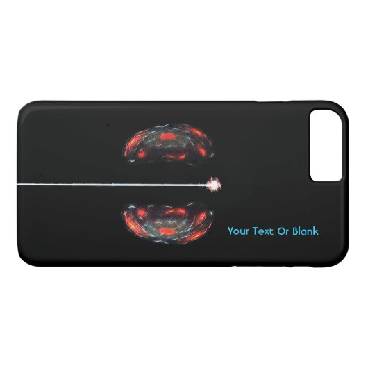 Het Atoom Splijten Case-Mate iPhone Case (Achterkant (Horizontaal))