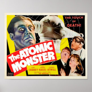 Het atoommonster Poster
