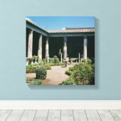 Het Atrium, Huis van de Vettii Canvas Afdruk (Insitu (Houten vloer))