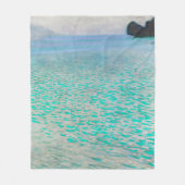 Het Attermeer, Gustav Klimt Fleece Deken (Voorkant)