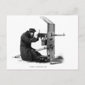 Het Automatische Pistool van de stelregel Briefkaart (Voorkant)